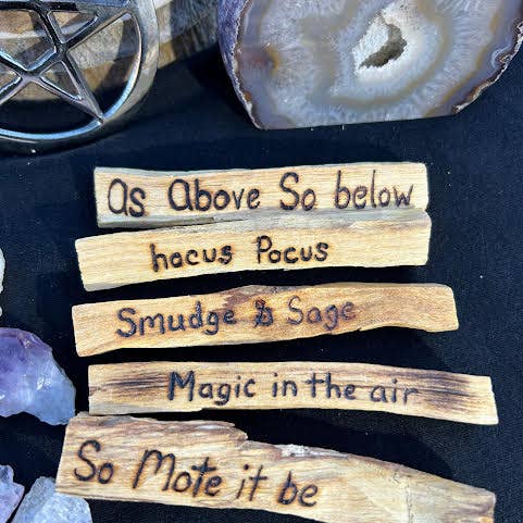 You Are Uniquely Magic - Vente Bâtons de fumigation - Palo Santo brûlé à la main - La collection As Above