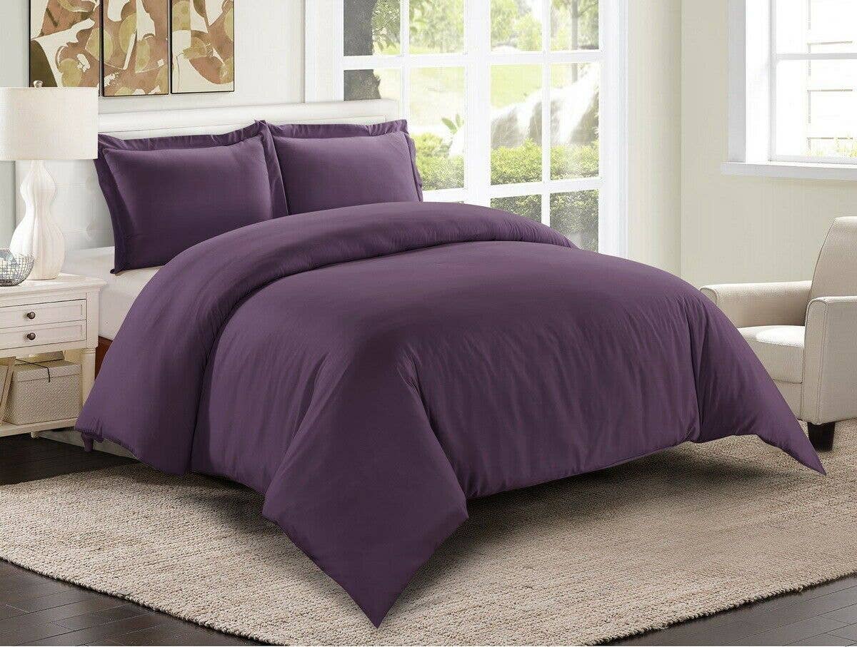 Cypress Linen / Bluff City Bedding - Wholesale Beddengoedset - Donsdekenhoes Set Superzacht Egyptisch Comfort 1800 Draads 3-delig voor Dekbed7