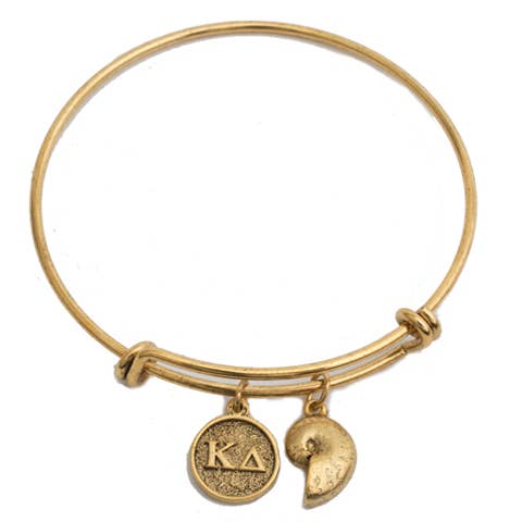 Bracelet extensible Kappa Delta - Charm & Symbole pour la vente par Shawn Paul