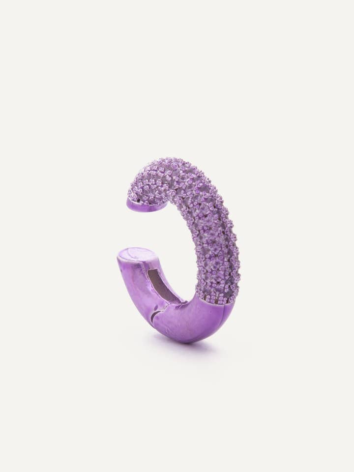 Emmie Ear Cuff - Lavanda por atacado de Melania Clara