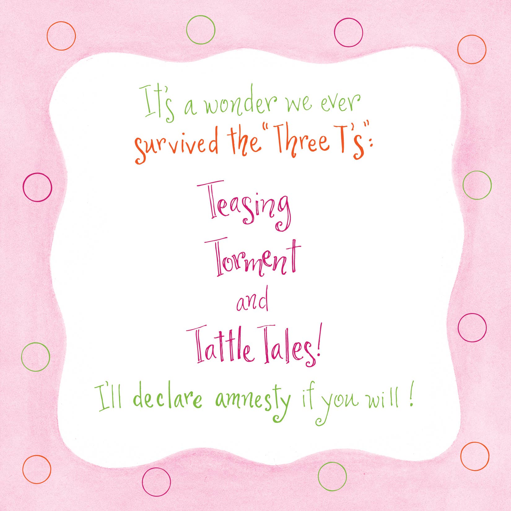 Eat Your Peas Collection by Gently Spoken - Wholesale Romance - Eat Your Peas for my Sister - Gift Book14