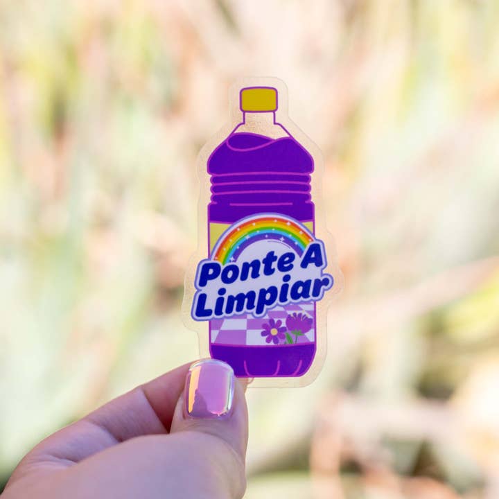 Quiero Prints - Wholesale Sticker - Ponte A Limpiar Sticker1