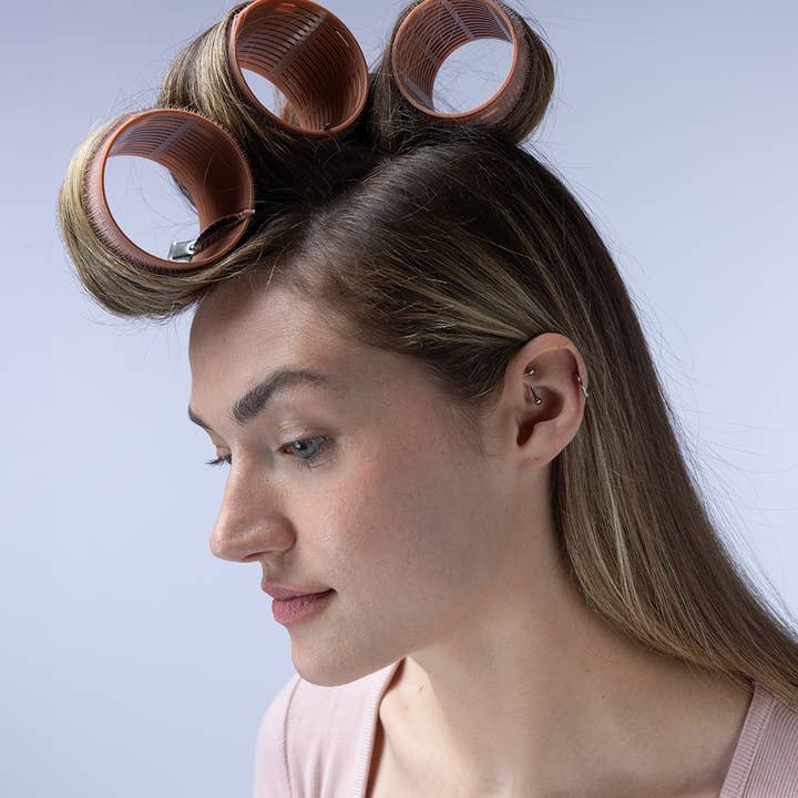 Jill Buck Hair - Wholesale Hair Curlers - Get A Grip Velcro Rollers- 4 Pack1