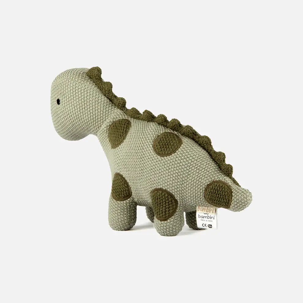 Bambini - Wholesale Stuffed/Plush Toy - Kids & Baby - Plush Toy|Handmade Cotton knitted Soft DINO Animal Toy6