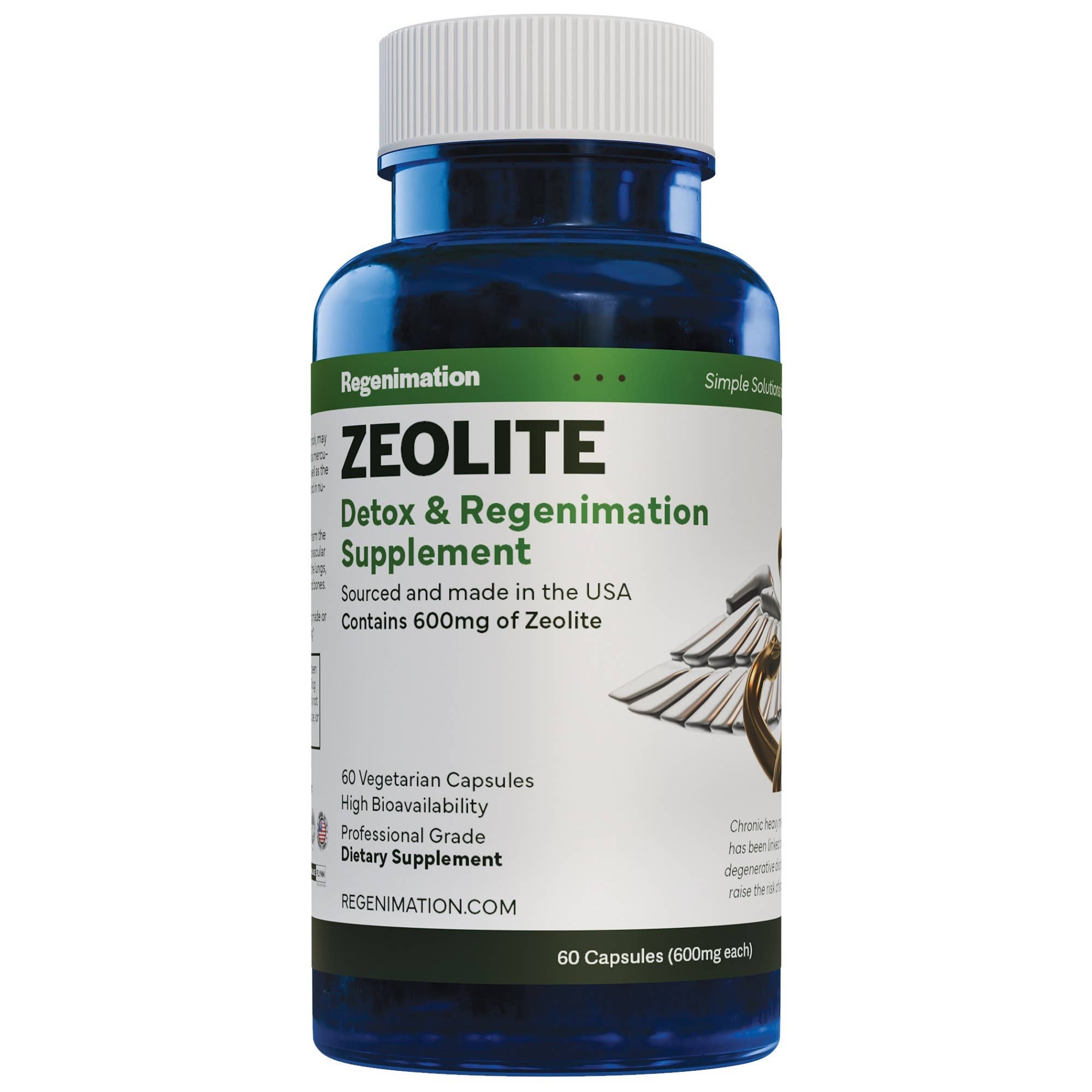Power of Zeolite - Wholesale Oral Supplement/Vitamin - ZEOLITE Heavy Metal Detox Regenimation Supplement and Poster1