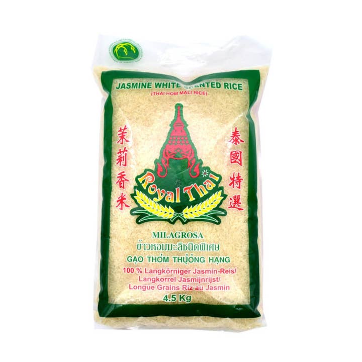 Riso Profumato Tailandese Reale Lungo Gelsomino 4,5 Kg per la vendita all'ingrosso da parte di utoppa GmbH