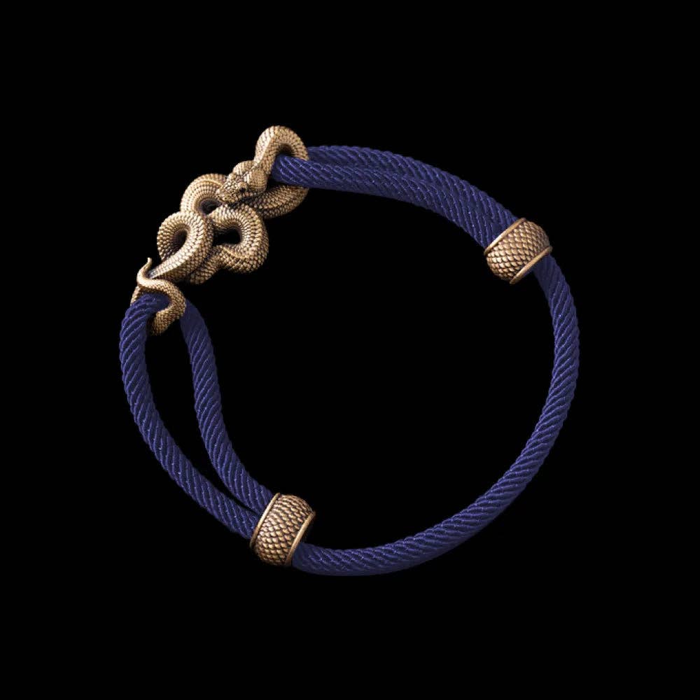 Coppertist.wu - Wholesale Woven/Braided Bracelet - Tree Boa Rope Bracelet - Brass12
