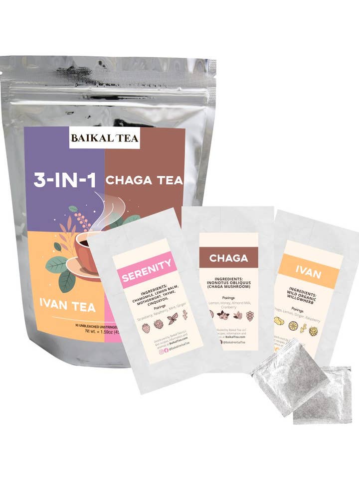 3-i-1 provpaket för wholesale av Baikal Tea