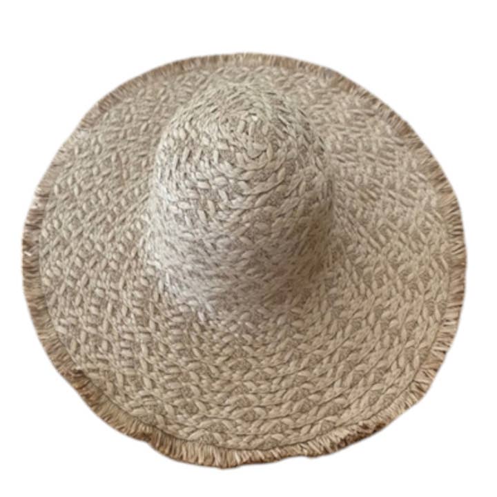 Portia Hat - Wholesale Straw Hat - Women's - Wide Brim Sun Hat – Effortless Elegance & Sun Protection!