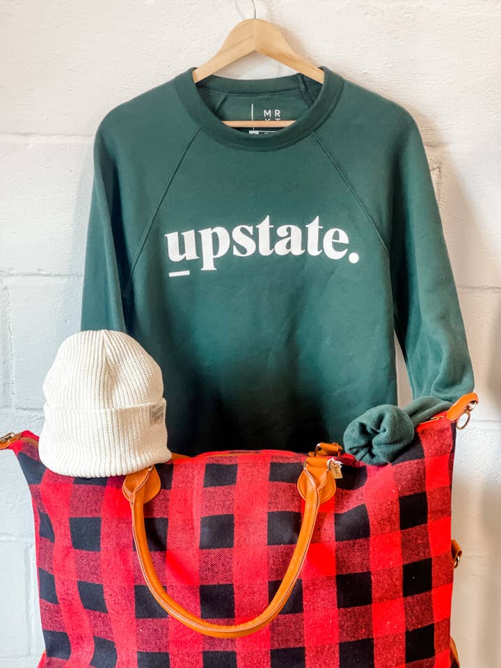 Pittsford MRKT - Wholesale Graphic Sweatshirt - Women's - UPSTATE CREW Sweatshirt