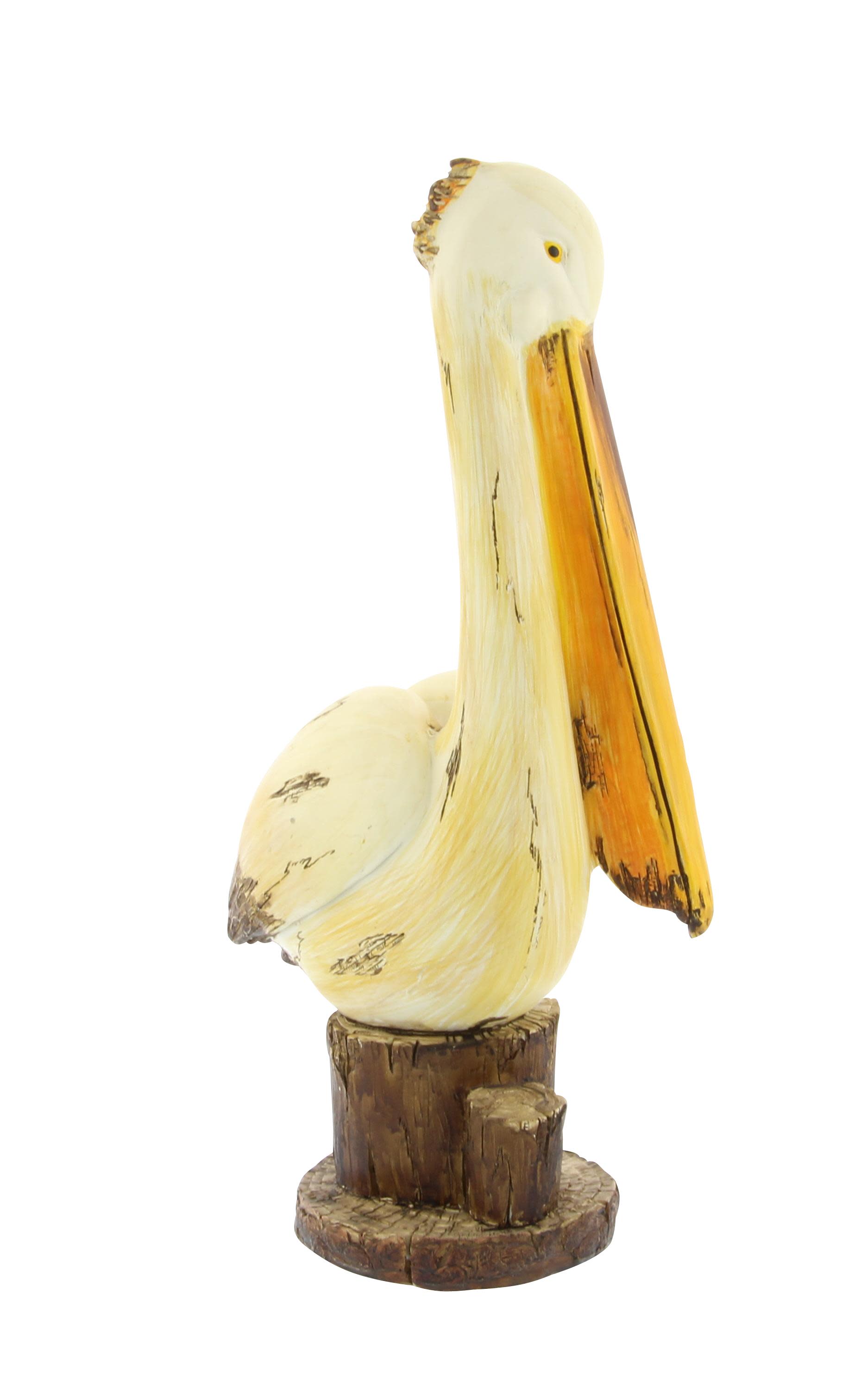 Import Corner – wholesale Sculpture – A-58223: POLYSTONE PELICAN 7"W, 18"H4