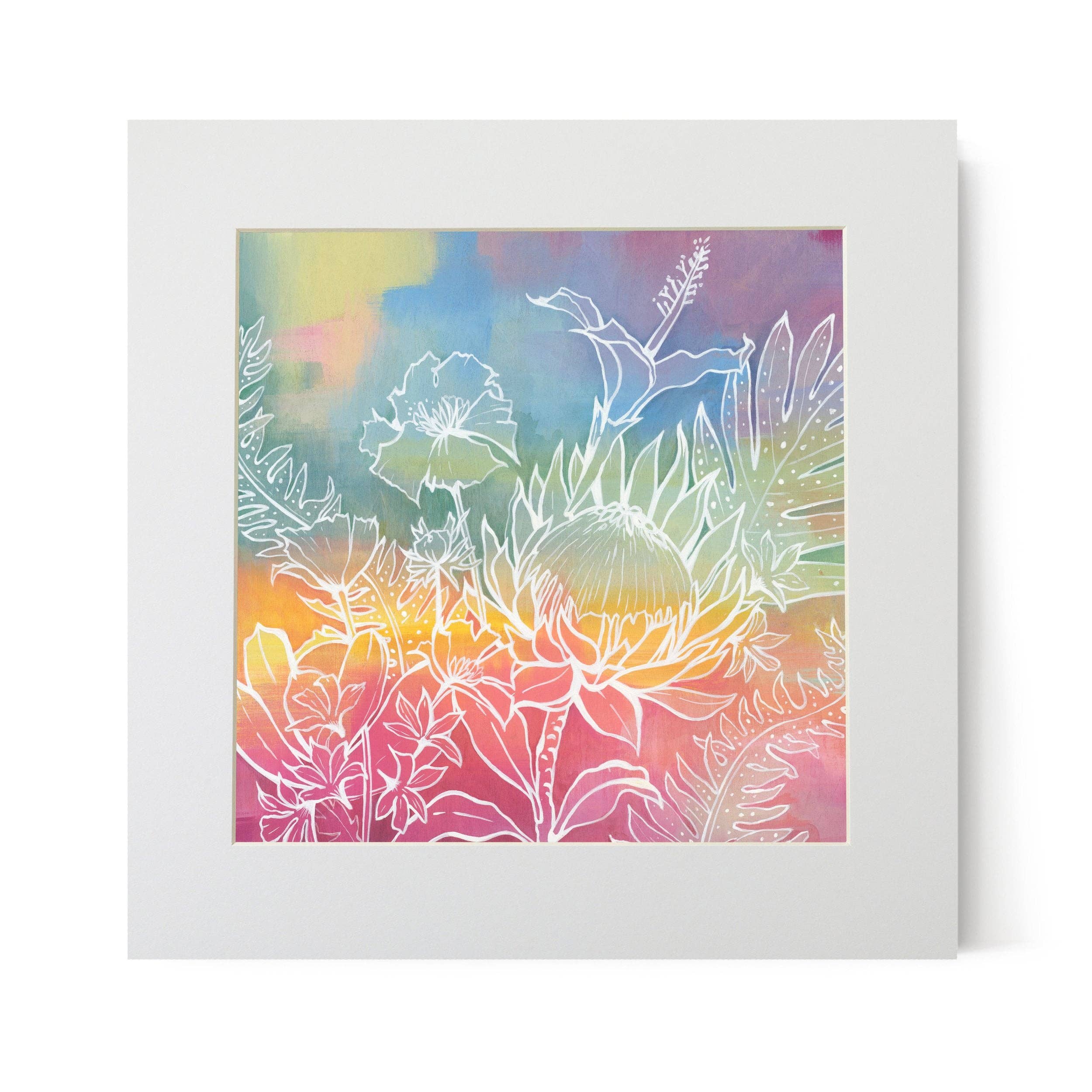 Lauren Roth Art - Wholesale Art Print - Anuenue Hues Print