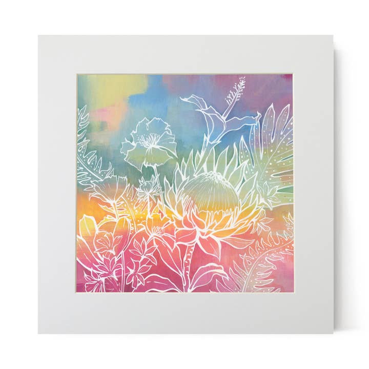 Lauren Roth Art - Wholesale Art Print - Anuenue Hues Print0