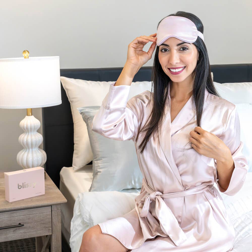 Blissy - Wholesale Sleep/Eye Mask - Sleep Mask - Blush10