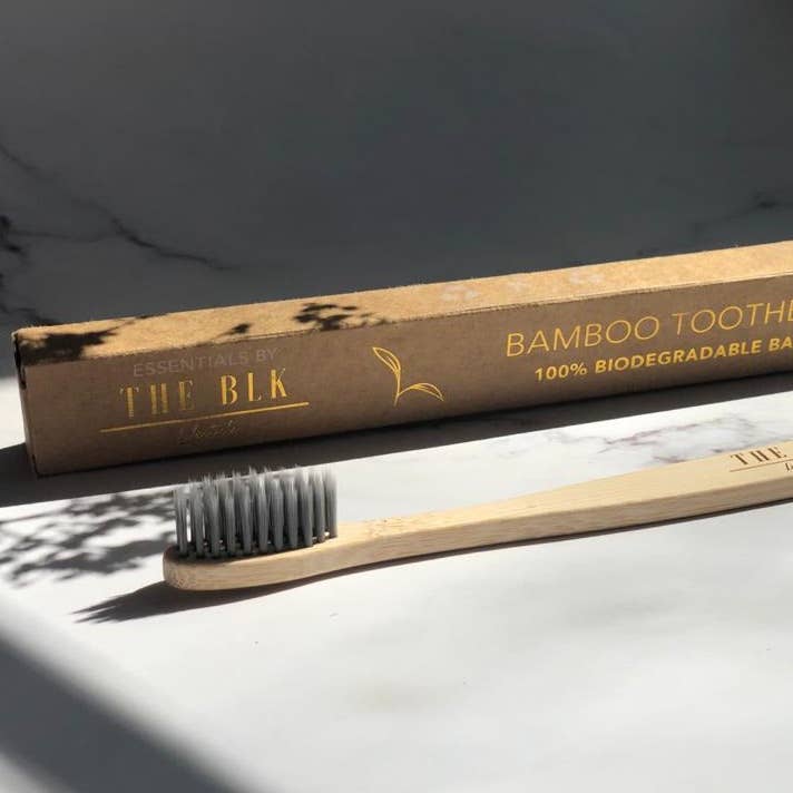 Bamboo Charcoal-Infused Toothbrush for wholesale by The Blk Lifestyle