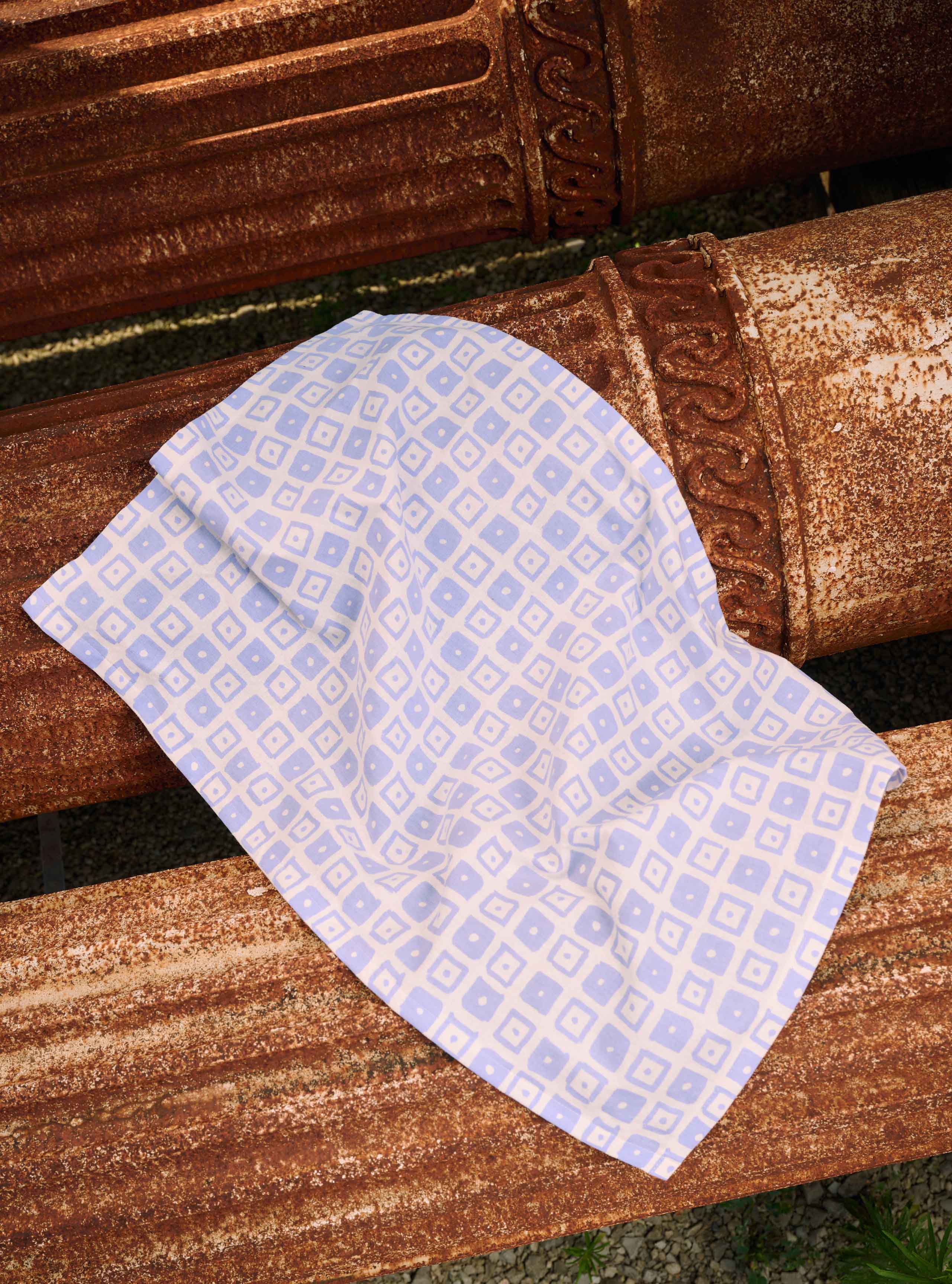 LCQKS - Wholesale Tea Towel - Hand Screen-Printed Cotton Linen Tea Towel from St. Louis
3