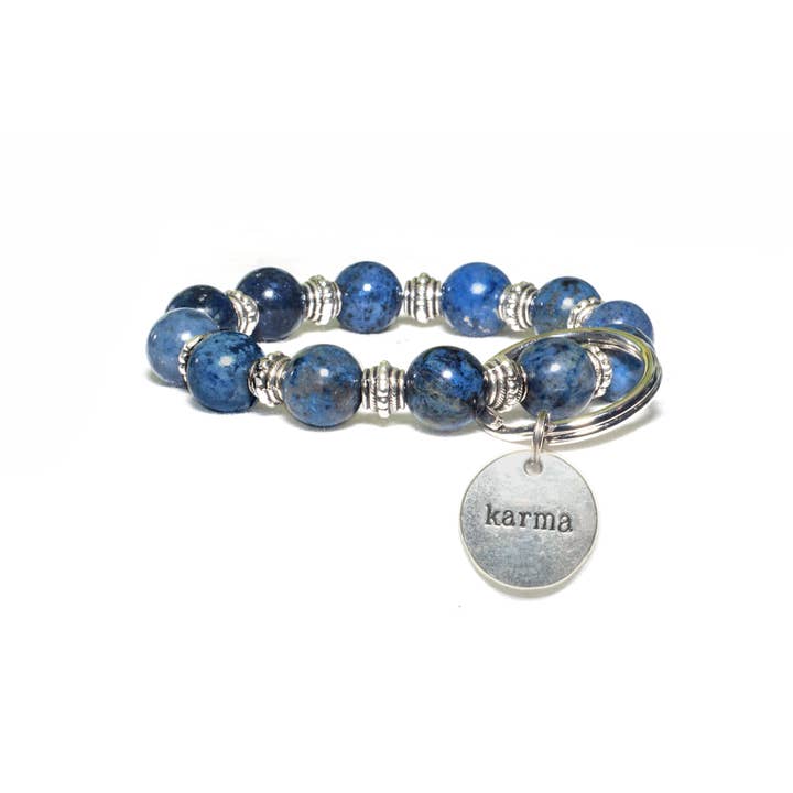 PORTACHIAVI SECOND CHANCE IN DENIM per la vendita all'ingrosso da parte di Made as Intended