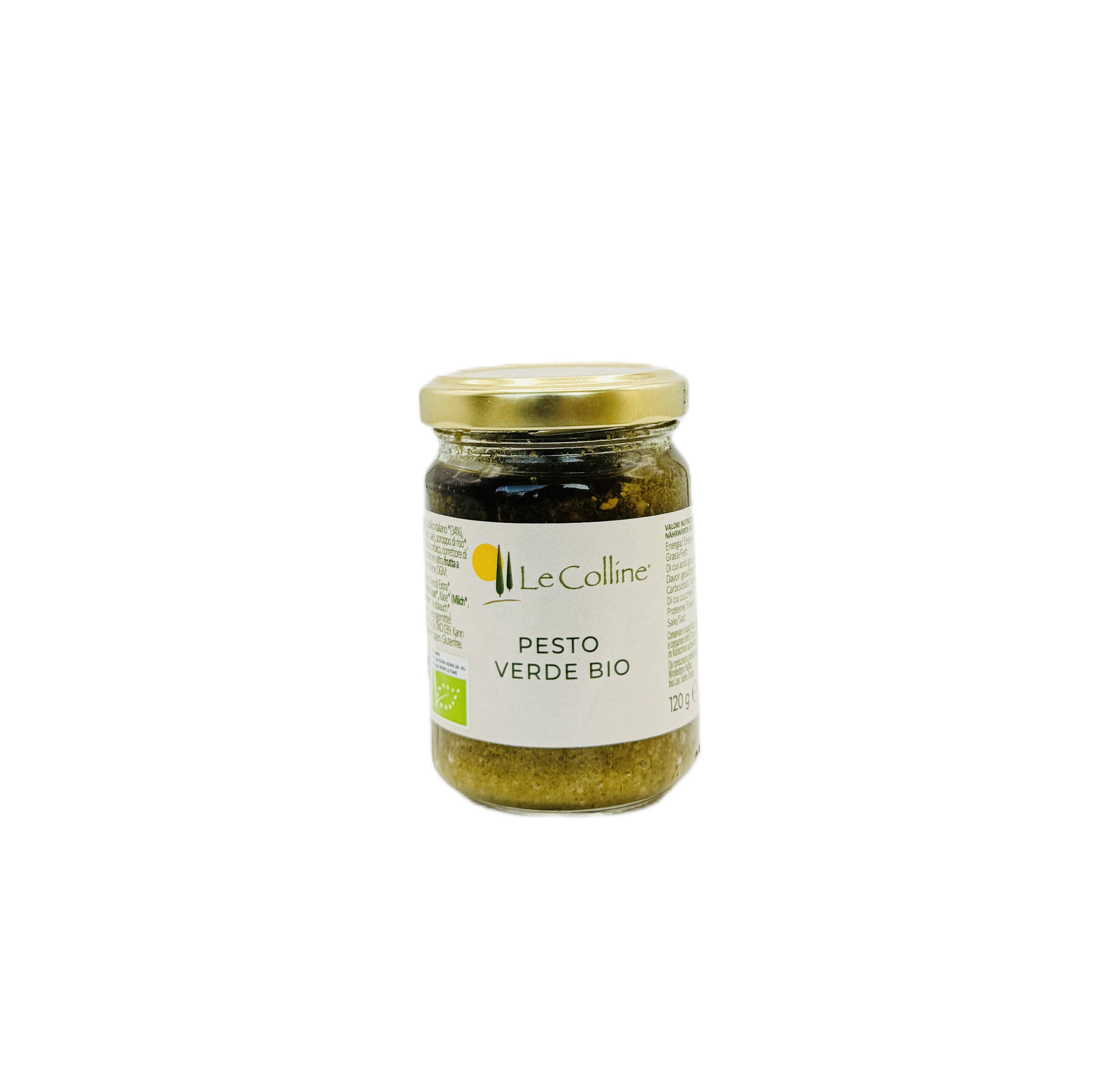 Le Colline UG - Vente Pestos - Pesto Genovese Bio DE-ÖKO 007 | 120g - 4,23 oz