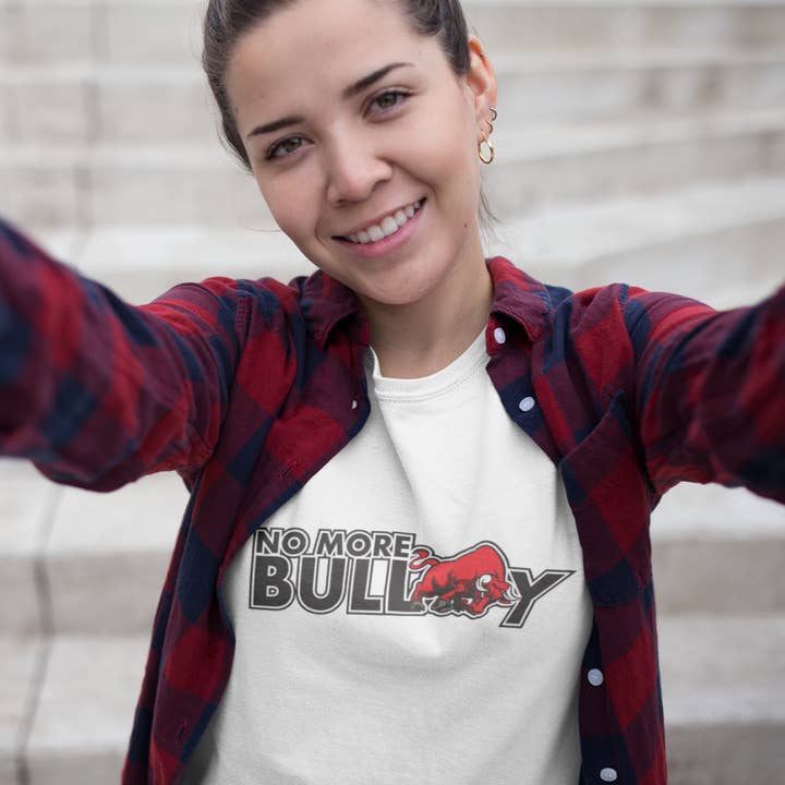 No More Bully Anti-Bullying Women's Short Sleeve T-shirt for wholesale by inspire