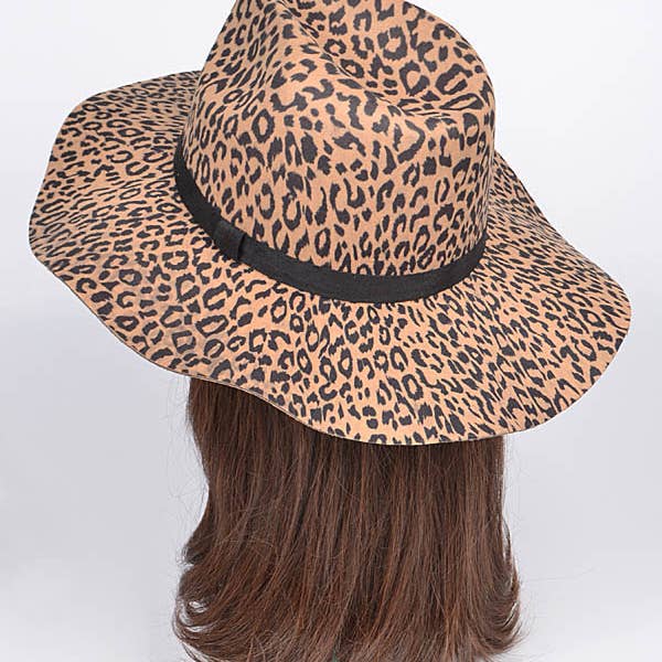 Shop Neighbors - Wholesale Fedora - Women's - Leopard Print Fedora3