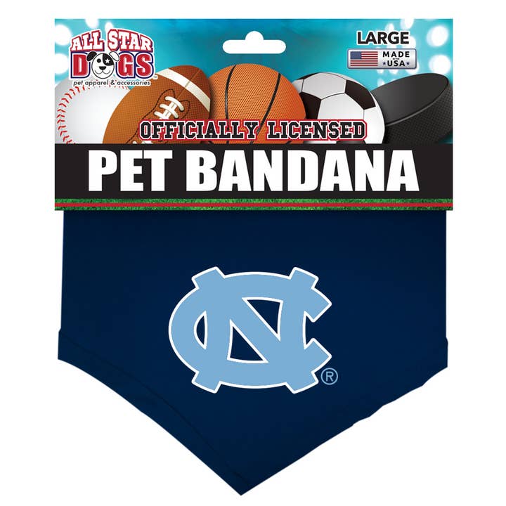 University Of North Carolina - Pet Bandana for wholesale by All Star Dogs