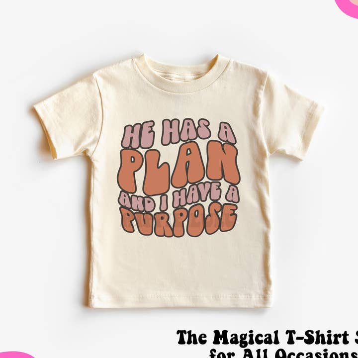 Il a un plan, j'ai un but | T-shirt Hippie Lulu pour la vente par Hippie Lulu Co.