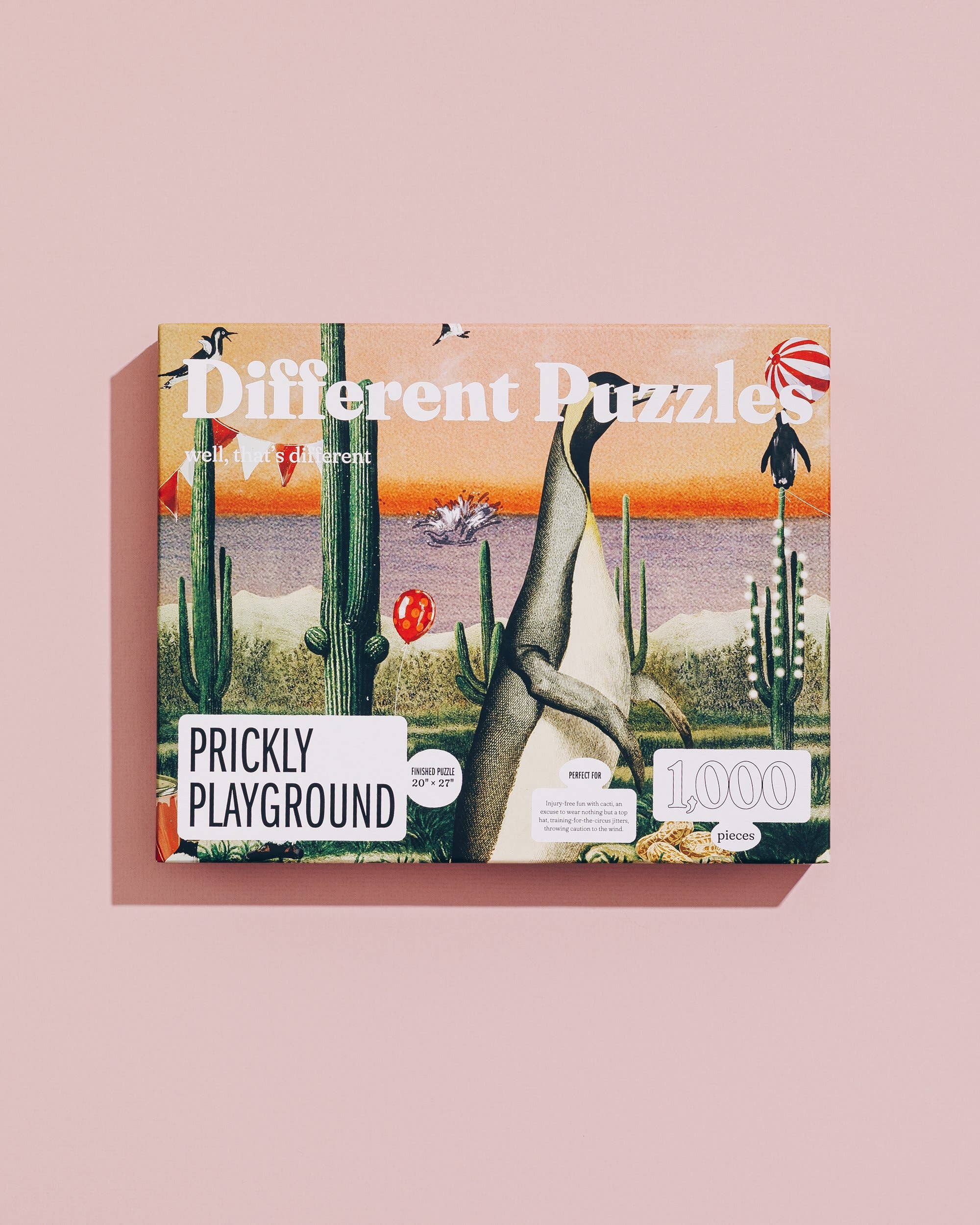 Different Puzzles - Vente Puzzle – adulte - Prickly Playground — 1 000 pièces3