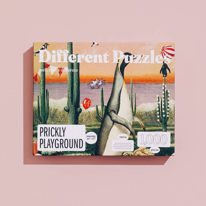 Different Puzzles - Wholesale Puzzle - Adult - Prickly Playground – 1,000 pieces3