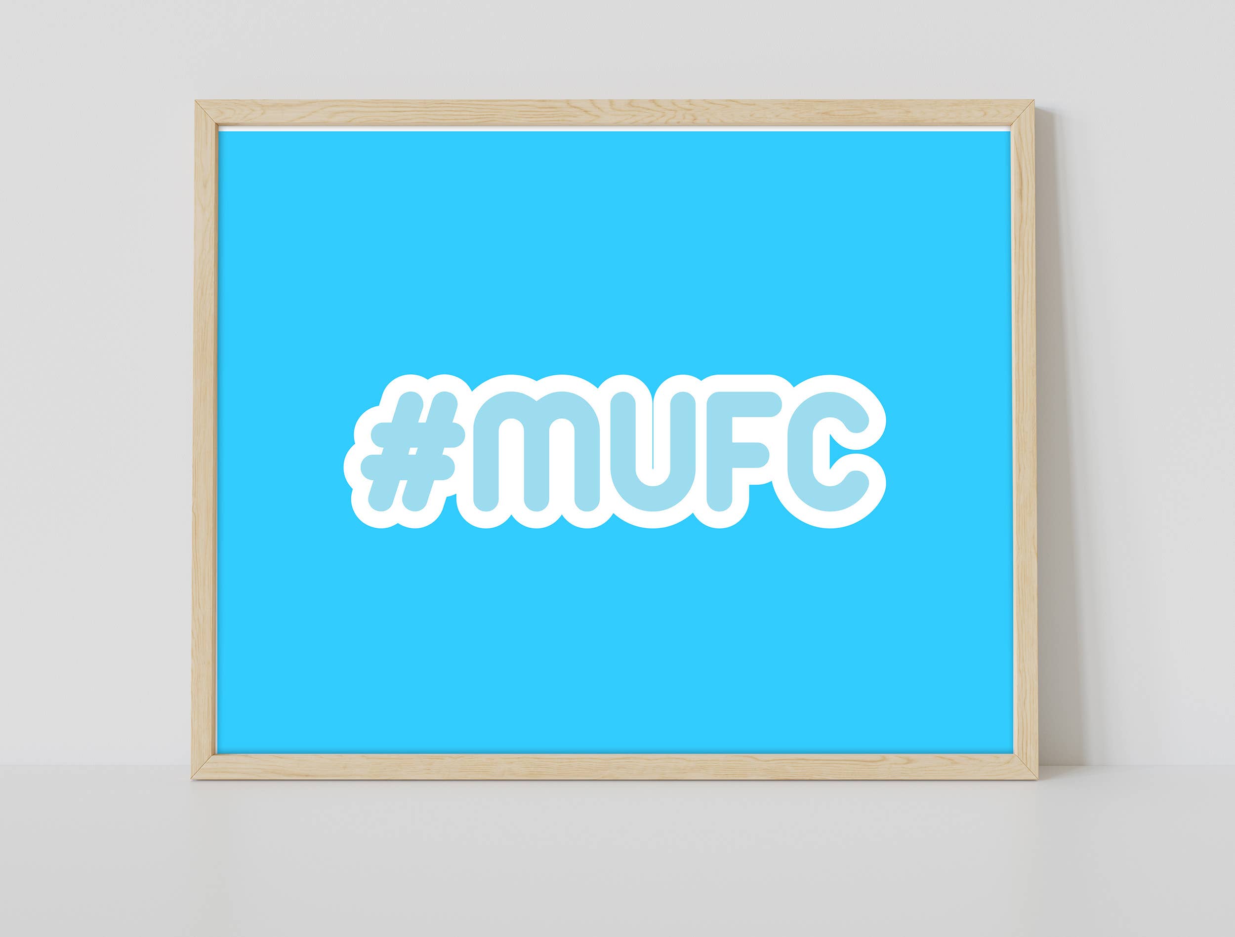 Star Editions - Wholesale Art Print - Hashtag Mufc - 11X14” Premium Art Print1