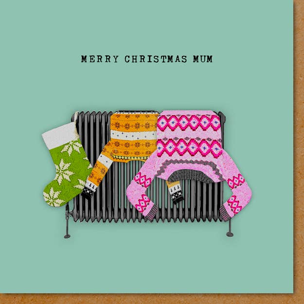 Christmas Card for Mother, Mum, Mom for wholesale by Sally Scaffardi Design