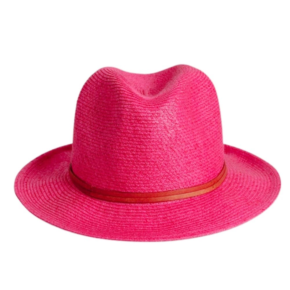 TRAVAUX EN COURS... - Wholesale Straw Hat - Unisex - PAPER HAT leather link50