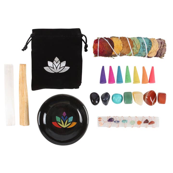 Something Different Wholesale – wholesale Meditation supplies – Sacred Chakra Deluxe Healing and Wellness Kit4