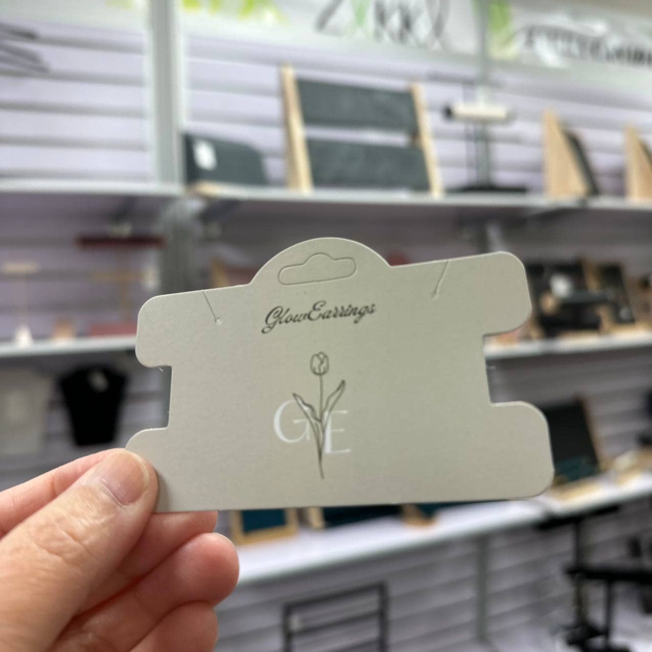 Zakka - Vente Supports et présentoirs à bijoux - Cartes personnalisées pour bijoux avec logo, toutes tailles et formes2
