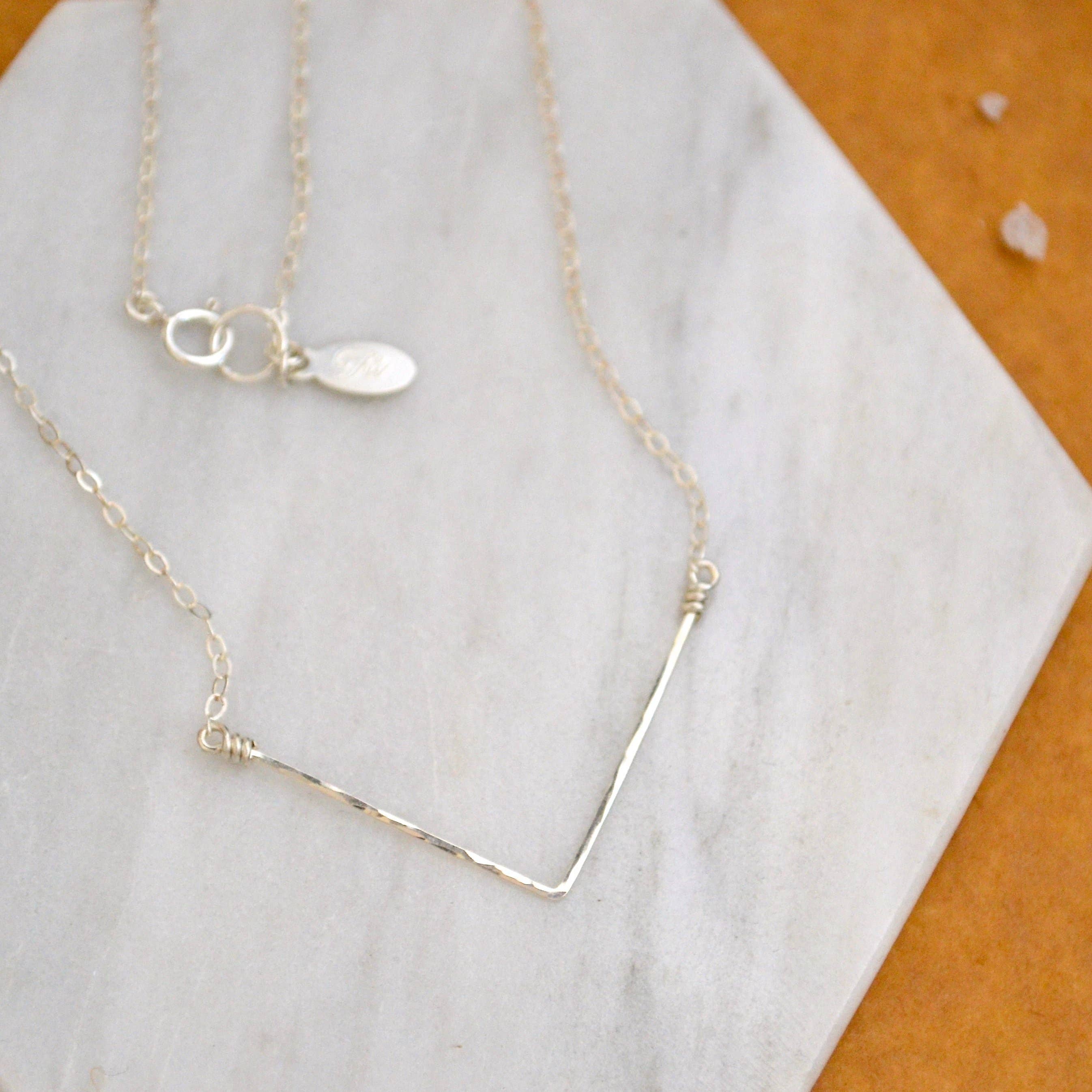 Foamy Wader - Vente Colliers à pendentif - Collier Chevron - Collier pendentif chevron v chatoyant2