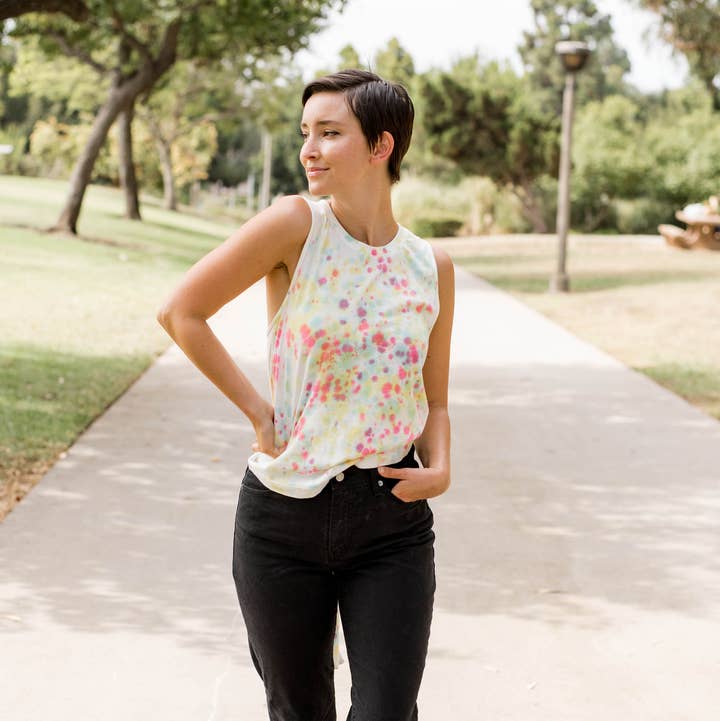 Roxi Cape Tank for wholesale by Preston And James