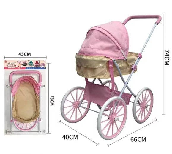 Maria & Jesus - Wholesale Doll Stroller - Kids - Reborn Baby Stroller - Suitable for dolls up to 48cm - Gift Bag2
