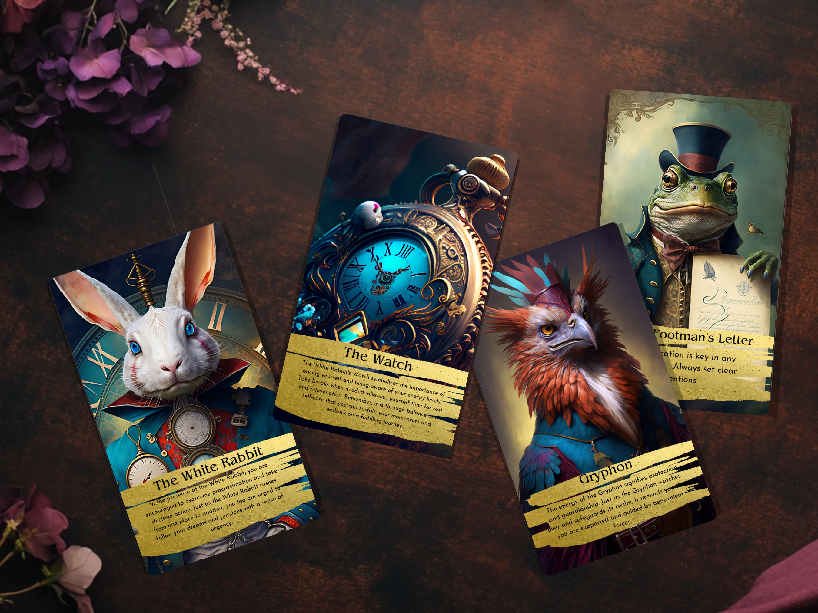 The Sacred SoulCraft - Wholesale Tarot Cards - Down The Rabbit Hole Oracle Deck3