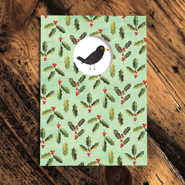 Blackbird Card for wholesale by Paperwhale Cards & Paper Goods