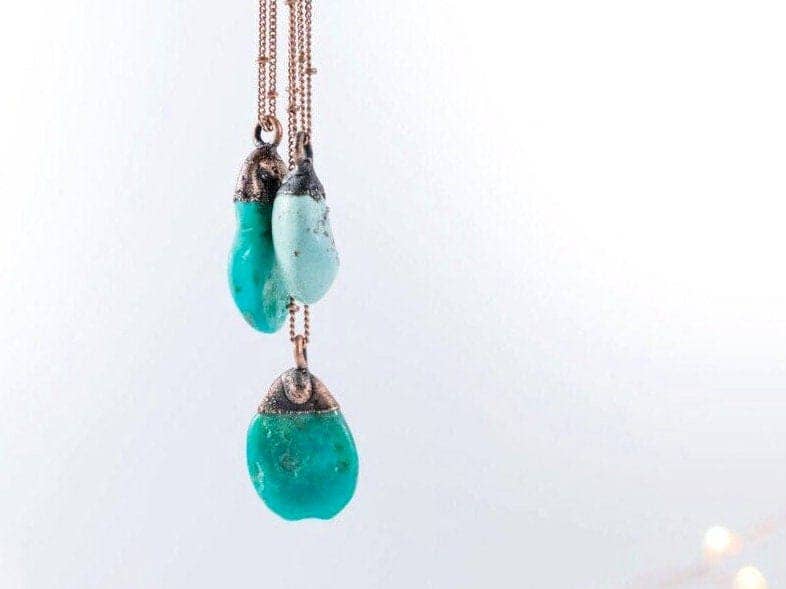HAWKHOUSE - Wholesale Pendant/Charm Necklace - Turquoise Nugget Necklace0