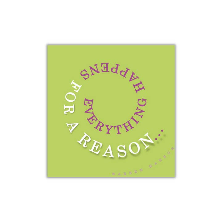 Tutto accade per un motivo per la vendita all'ingrosso da parte di TRISTAN Publishing