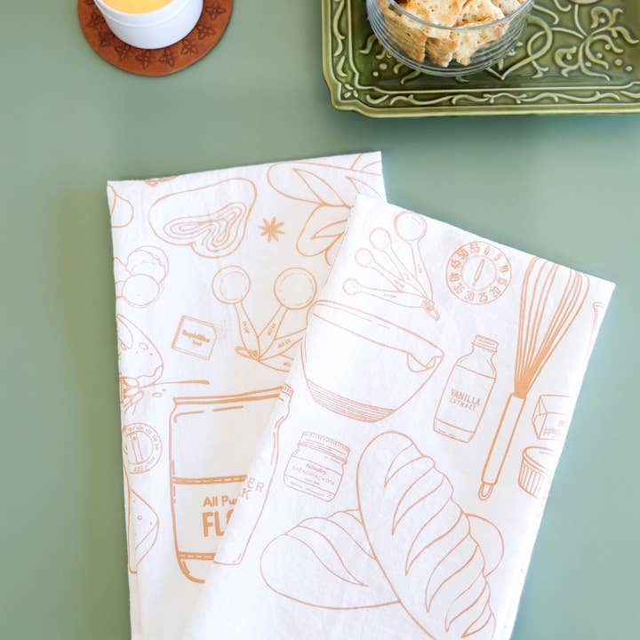 Highland Ridge | Handmade Home Decor - Wholesale Tea Towel - Bread Baking Tea Towel