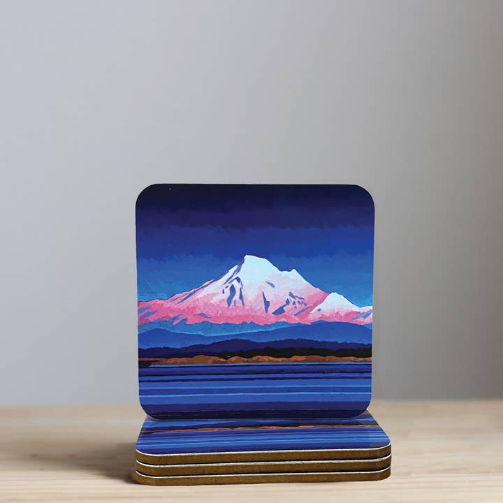 Sous-verres Mount Baker pour la vente par IamBibby