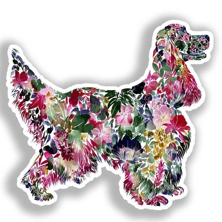 Cocker Spaniel Dog Decal Sticker # A018791 for wholesale by Yoonek Graphics