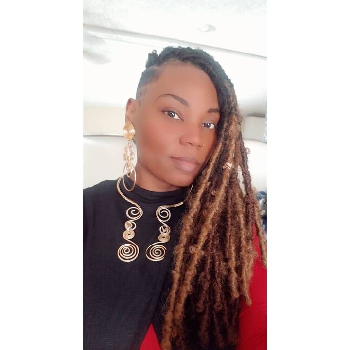 Andrea Lashay Collection - Wholesale Dangle Earrings - Gold Whimsical Earrings Gold Statement Earrings Boho Jewelry1