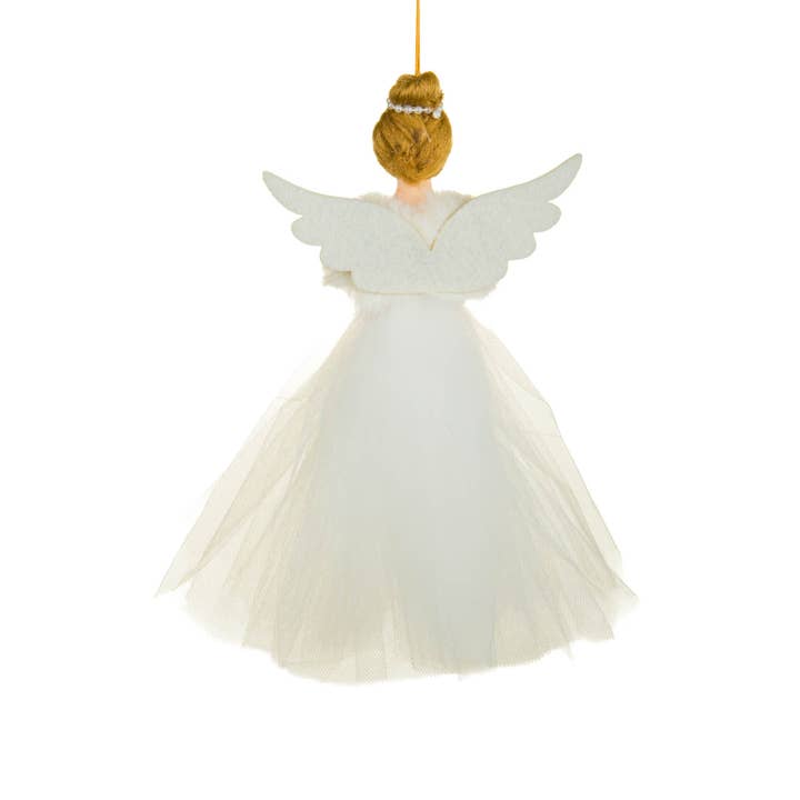 Starlight Collection - Wholesale Ornament - White Sleepy Fairy Doll