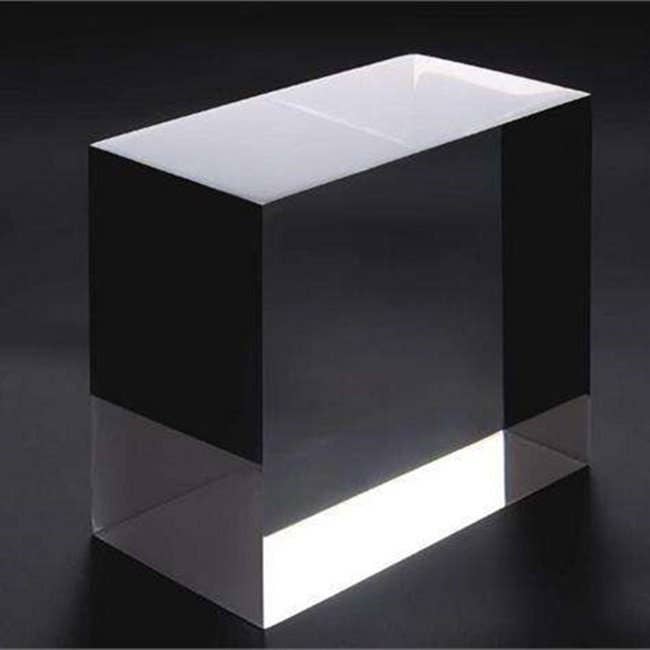 Plasticmart - Wholesale Decorative Tabletop Object - 2.50" Clear Acrylic/Lucite/Plexiglass Blocks