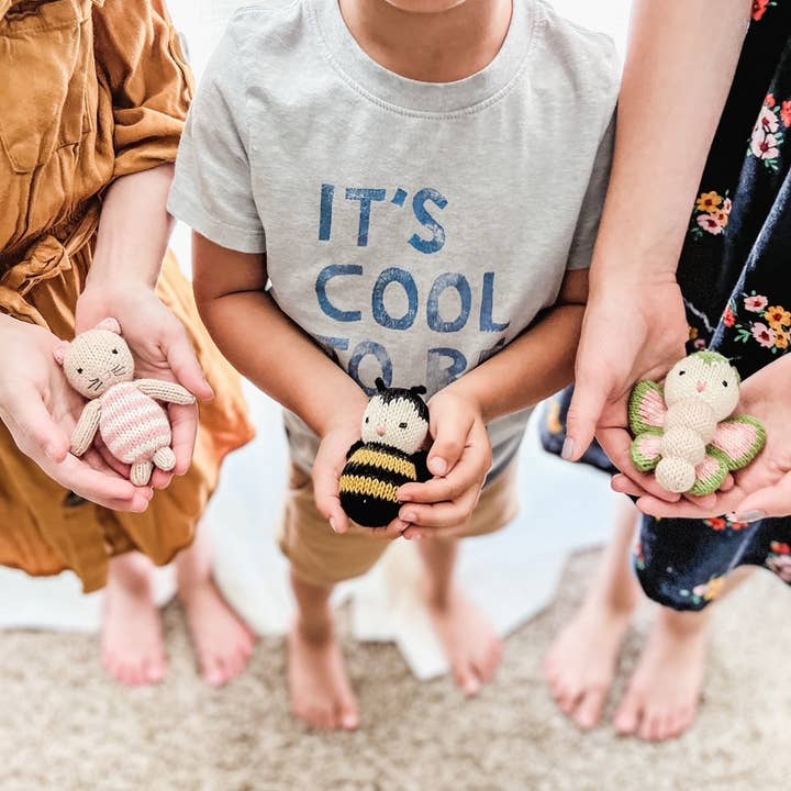 PocoKins - Wholesale Stuffed/Plush Toy - Kids & Baby - 3” Mini Pocket Pal - Theo the Dog (HAPPINESS)1