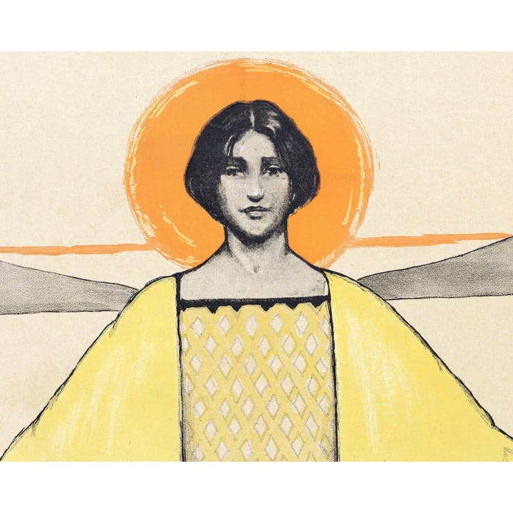 Rock Paper Scissors Wall Art - Wholesale Art Print - Votes for Women vintage print | Suffragette movement| Art nouveau wall decor | Historical political painting | Feminism in art2