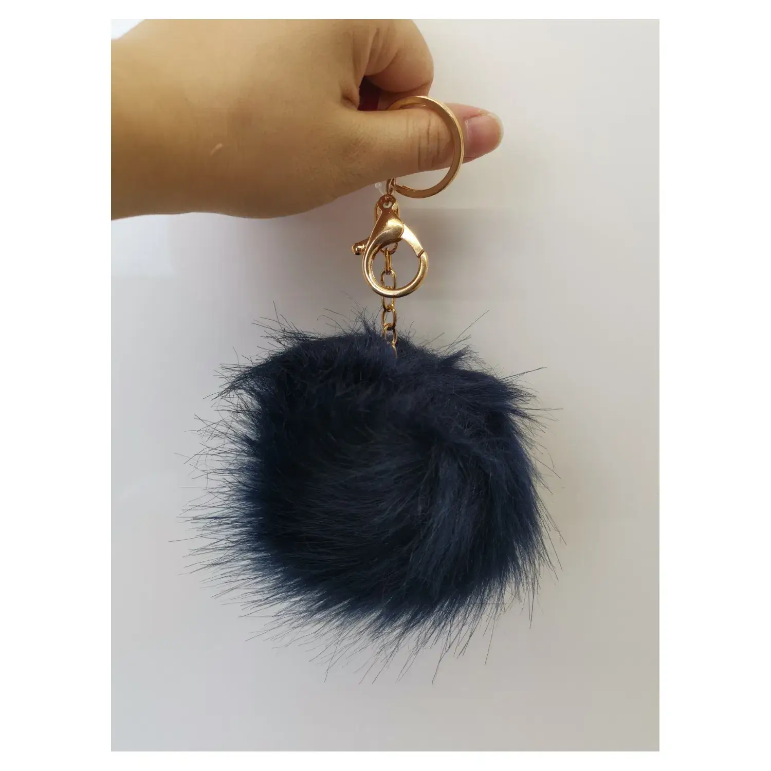 Superbia – wholesale Keychain – Women's – Fluffy Pom Pom Key Ring / Bag Charm 5