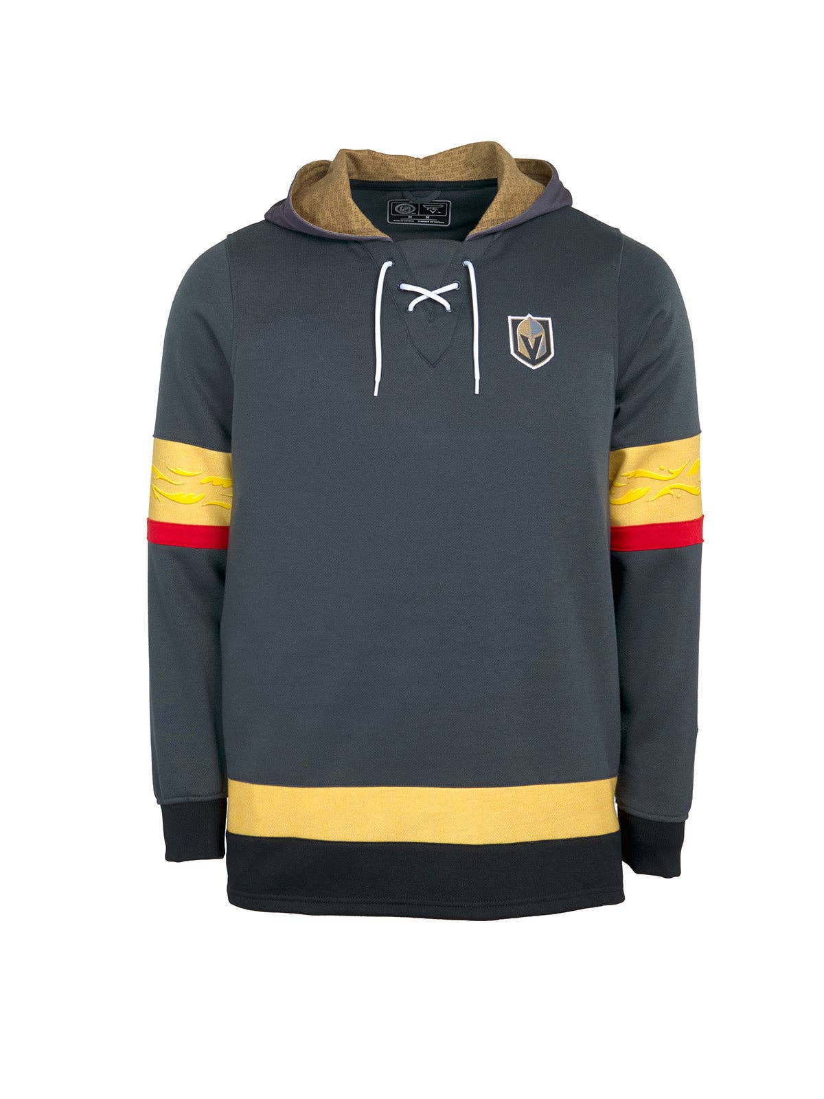 FE - Wholesale Hoodie - Men's - Vegas Golden Knights Lace-Up Hoodie1